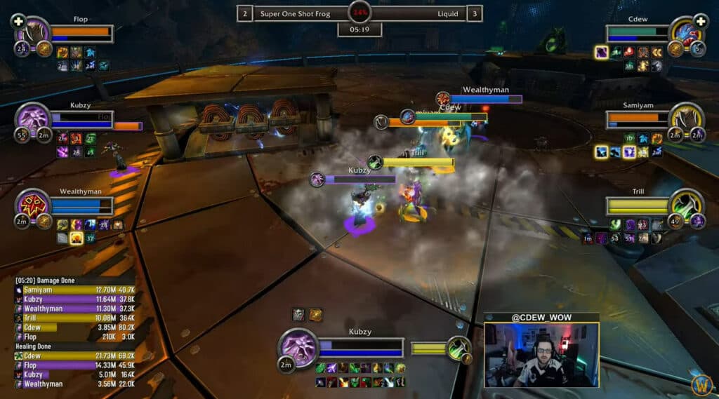 Liquid in Dragonflight Season 2 WoW AWC Cup 3 (Image via Blizzard Entertainment)