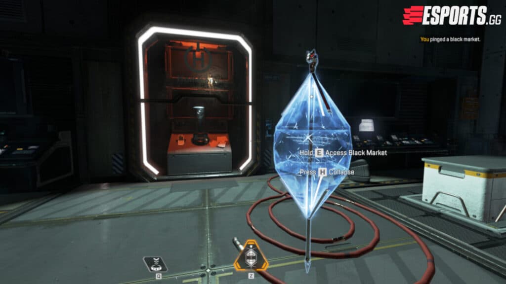 Access the market (Screenshot taken by Esports.gg)