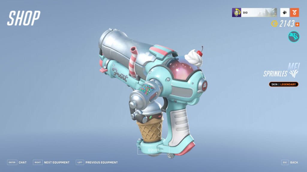 Endothermic Blaster screenshot (Image via Blizzard Entertainment)