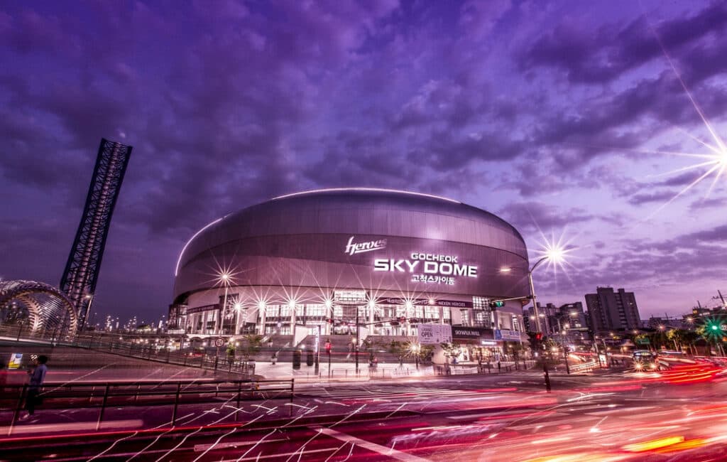 The Gocheok Sky Dome will host the Worlds 2023 final. Image courtesy of Riot Games
