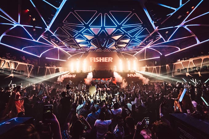 The Hakkasan almost looks like a Tekken stage (Image via MGM Grand)