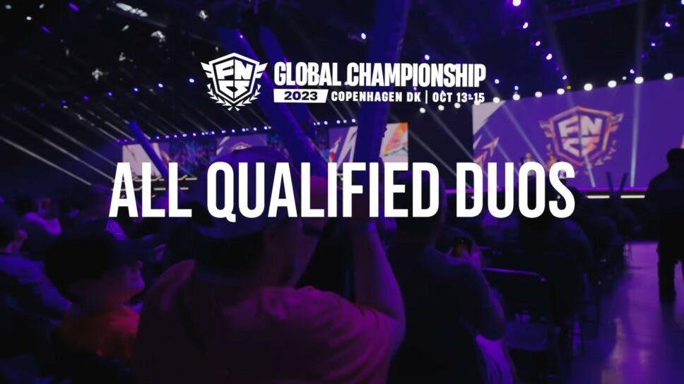 FNCS Global Championship All qualified duos Esports.gg