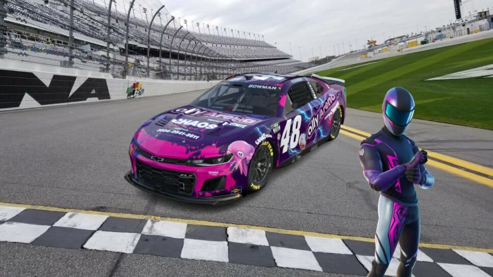 NASCAR driver Alex Bowman to race Fortnite car at Daytona cover image