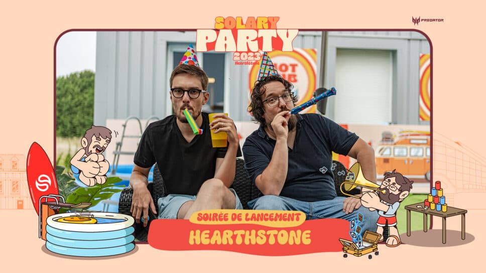 Hearthstone Solary Party: streams, players and decks cover image