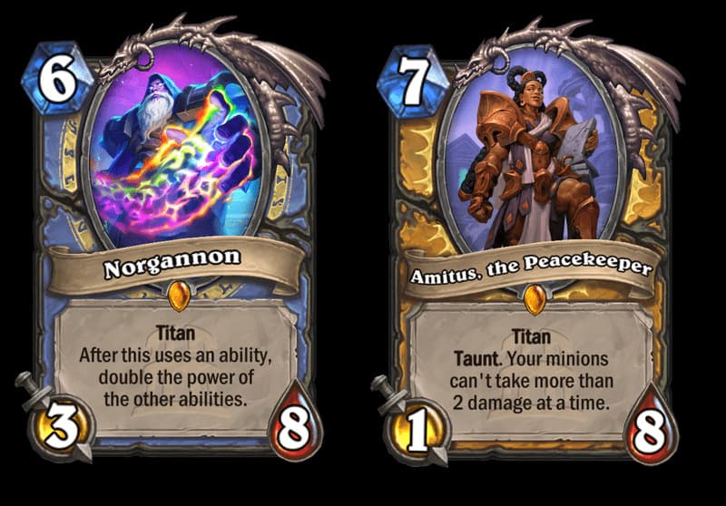 Norgannon and Amitus, the Peacekeeper (Image via Blizzard Entertainment)