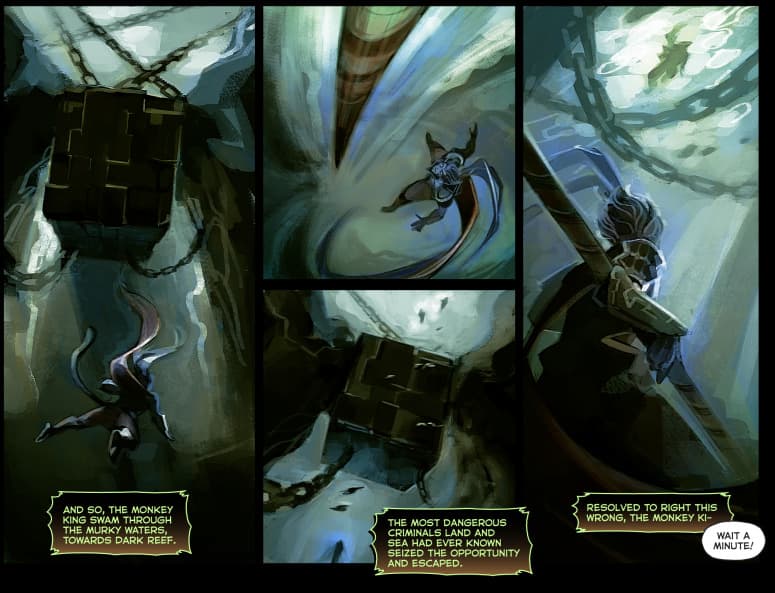 A different version of the New Frontier's Tormentor