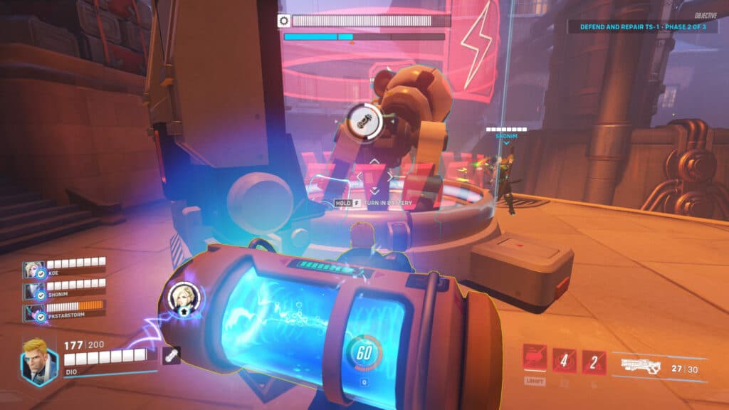 How to turn in batteries (Image via Blizzard Entertainment)