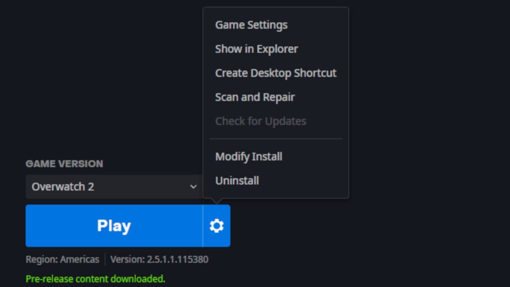 Overwatch 2 Invasion pre-download (Image via Blizzard Entertainment)