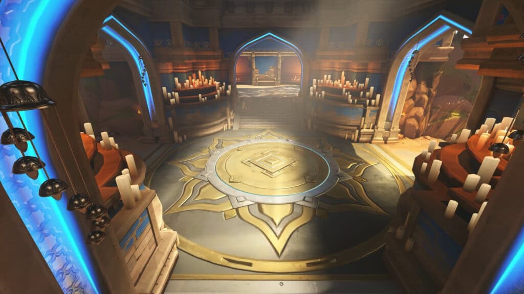 Overwatch 2 Suravasa map screenshot (Image via Blizzard Entertainment)