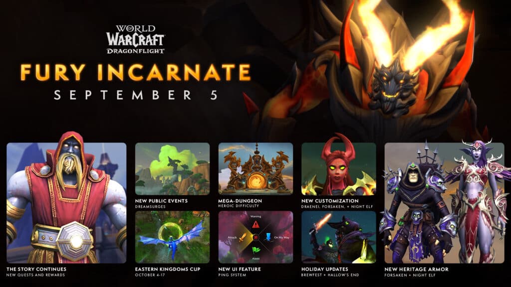WoW Fury Incarnate release date (Image via Blizzard Entertainment)