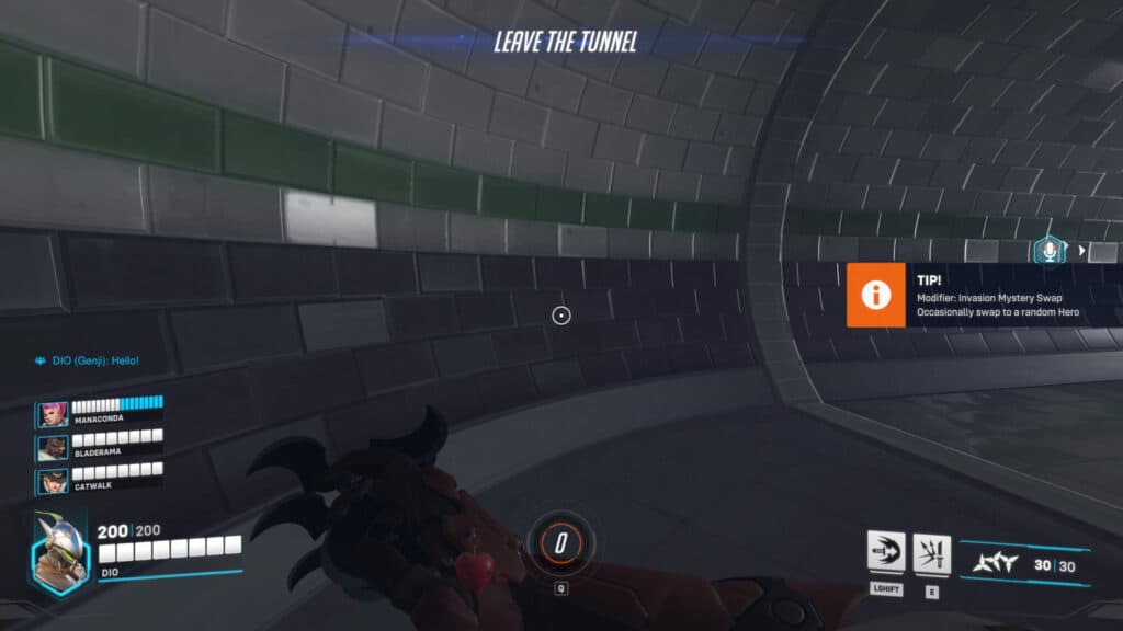 Leave the tunnel (Image via Blizzard Entertainment)