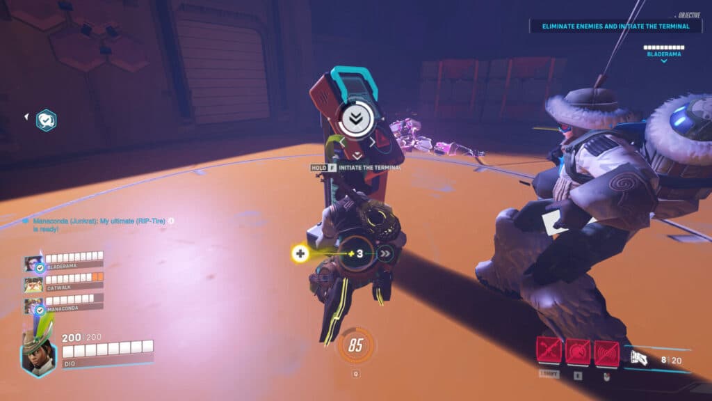 Initiate the terminal (Image via Blizzard Entertainment)