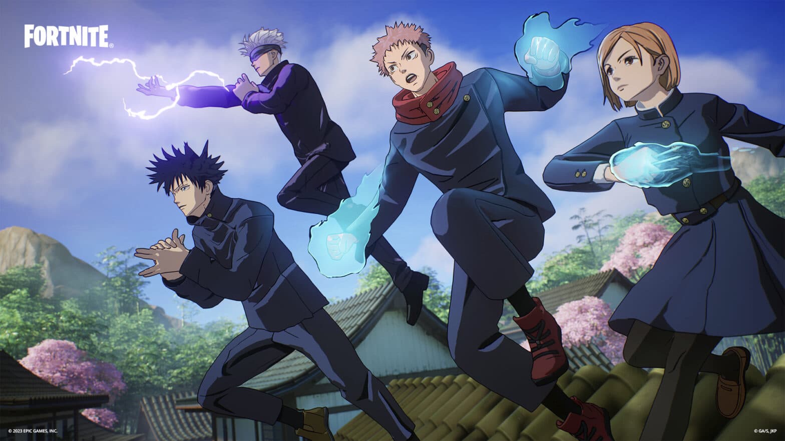 Jujutsu Kaisen comes to Fortnite with brand-new skins