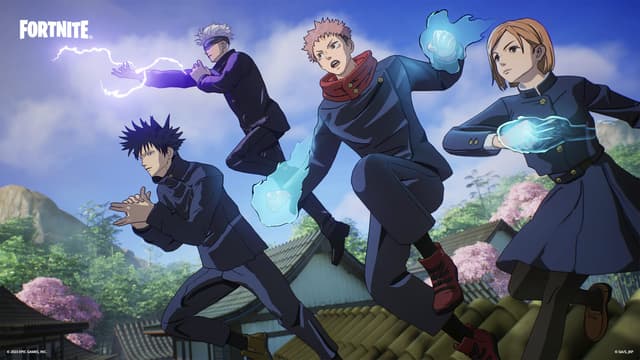 Jujutsu Kaisen comes to Fortnite with brand-new skins