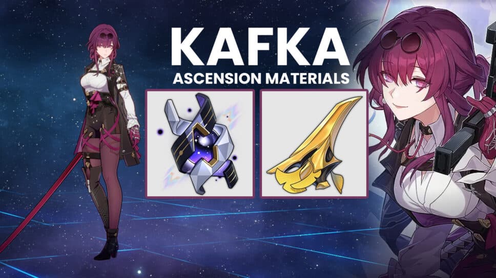 Honkai Star Rail: Kafka Ascension & Traces level-up materials - Charlie  INTEL