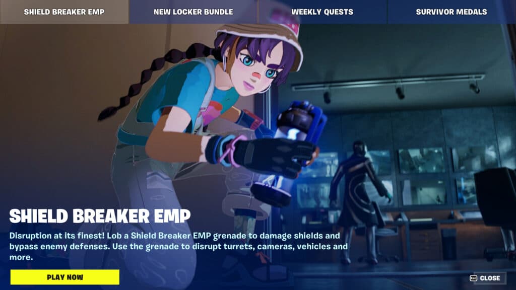 Fortnite Shield Breaker EMP Grenade Where to find and how it works