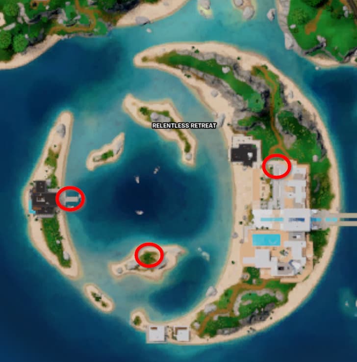 Fulcrum Token Locations at Relentless Retreat