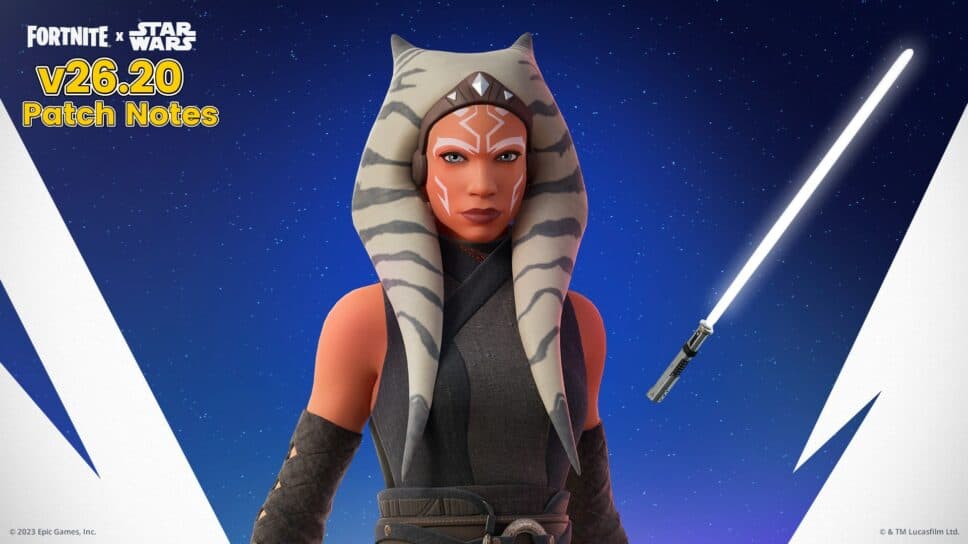 Fortnite v26.20 Patch Notes: Everything in the new update cover image