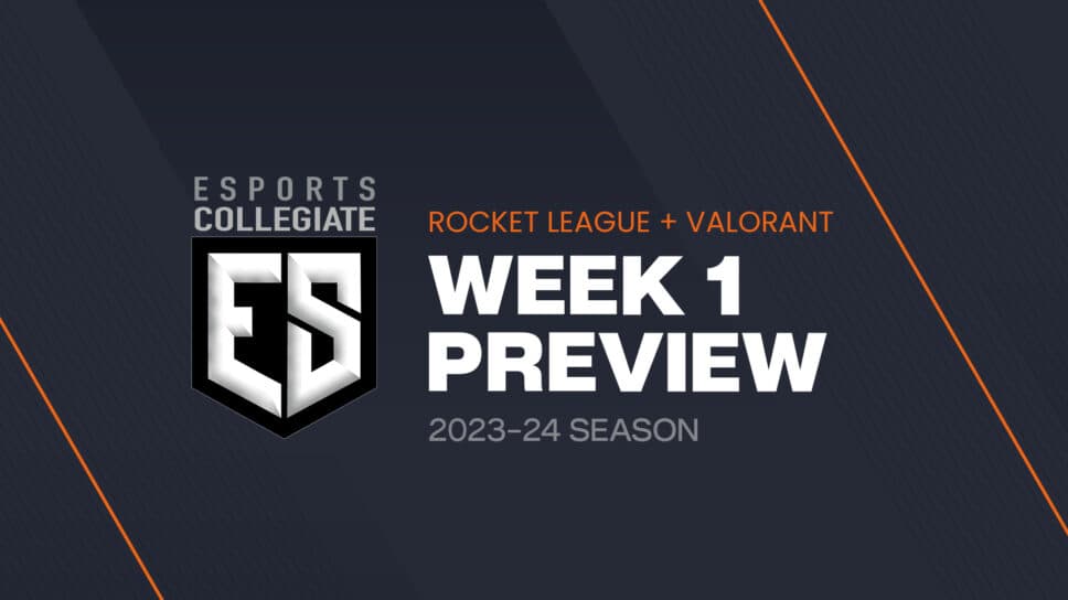 Esports Collegiate Conference returns for 2023-2024 season cover image