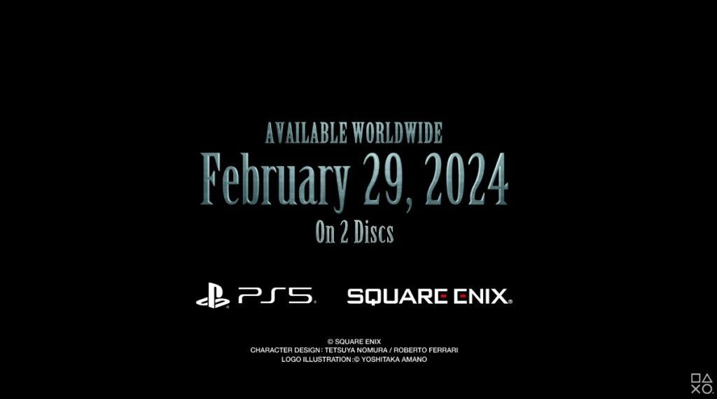 Final Fantasy 7 Rebirth Announced for February 29th 2024 Launch