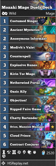 Mozaki Mage Deck