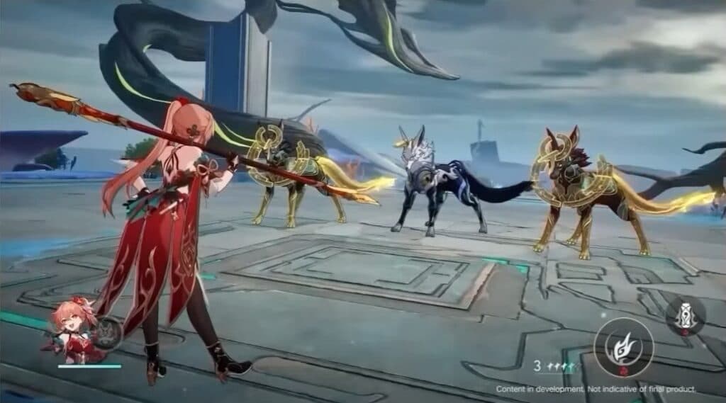 Guinaifen combat demo in 1.4 livestream