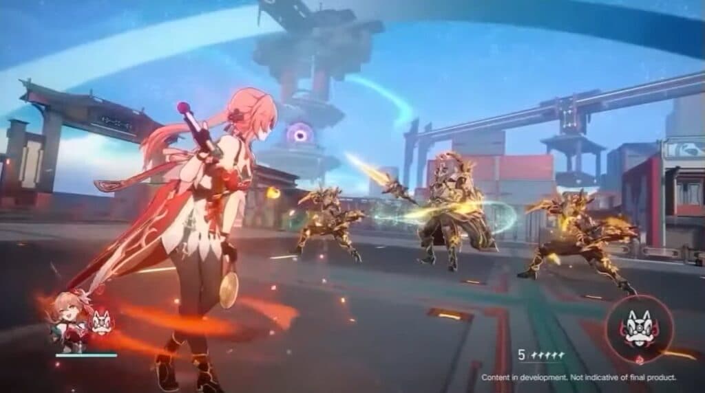 Guinaifen preparing to cast her ultimate Watch this Showstopper during the 1.4 <a href="https://www.youtube.com/watch?v=IHt8hzGs9oE&amp;ab_channel=Honkai%3AStarRail" target="_blank" rel="noreferrer noopener">livestream showcase</a>