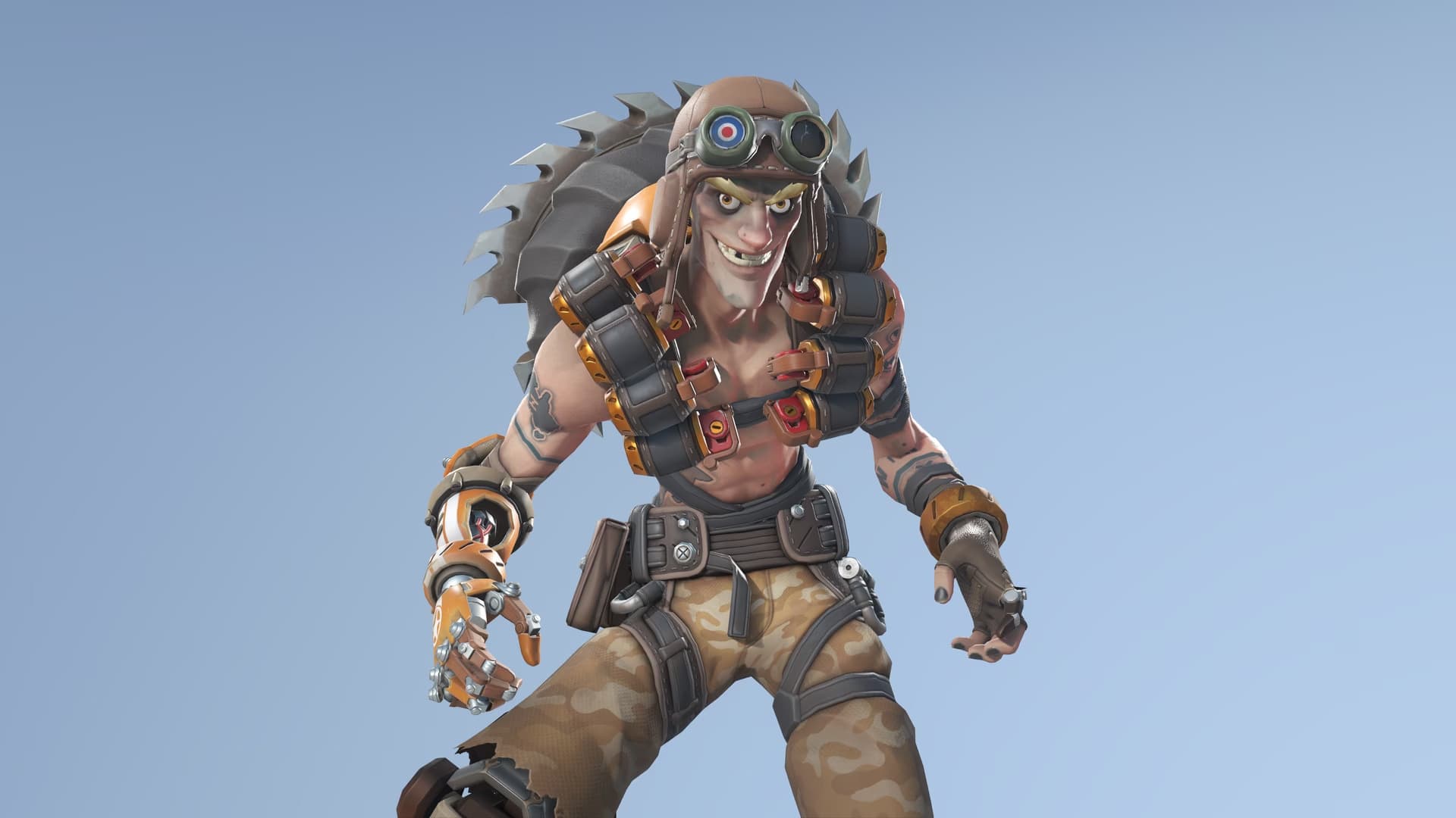 Overwatch 2 Aviator Junkrat skin (Image via Blizzard Entertainment)