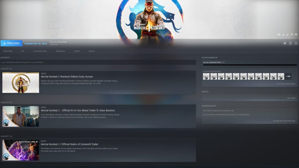 Comprar Mortal Kombat 1 Steam