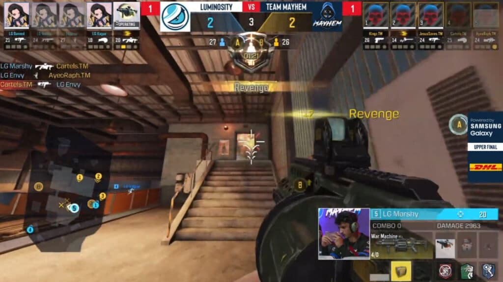 Luminosity versus Team Mayhem during PAX West (Image via ESL Gaming)