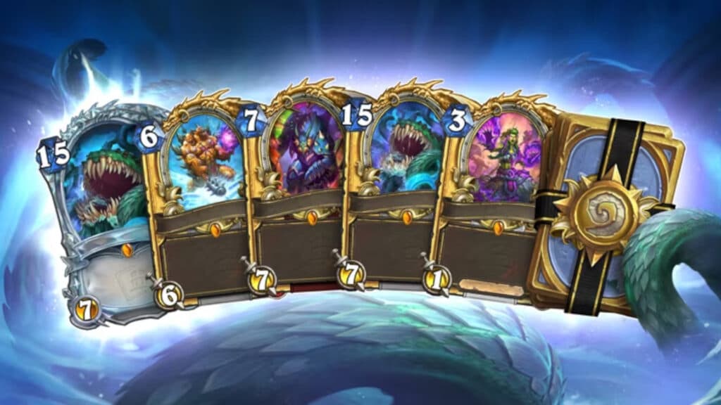 The Hearthstone Fall of Ulduar Mini-Set features Yogg-Saron, Unleashed (Image via Blizzard Entertainment)