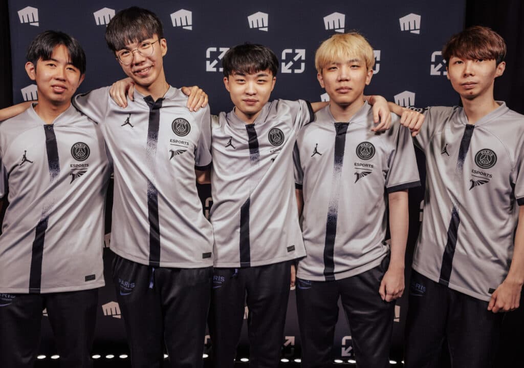 PSG Talon at media day for MSI 2023 in London (Image via Colin Young-Wolff/Riot Games)