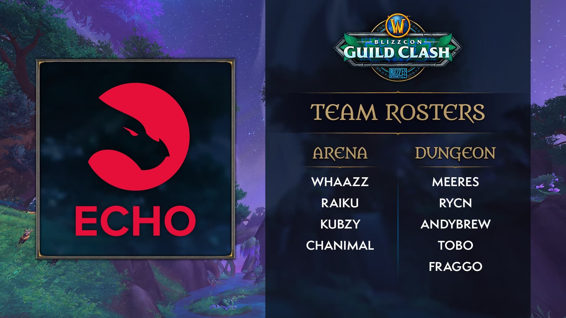 Echo players at the event (Image via Blizzard Entertainment)