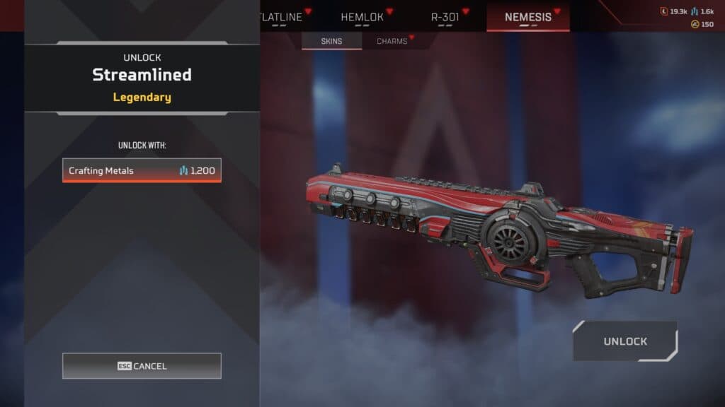 Apex Legends Patch Notes: The Nemesis is now floor loot