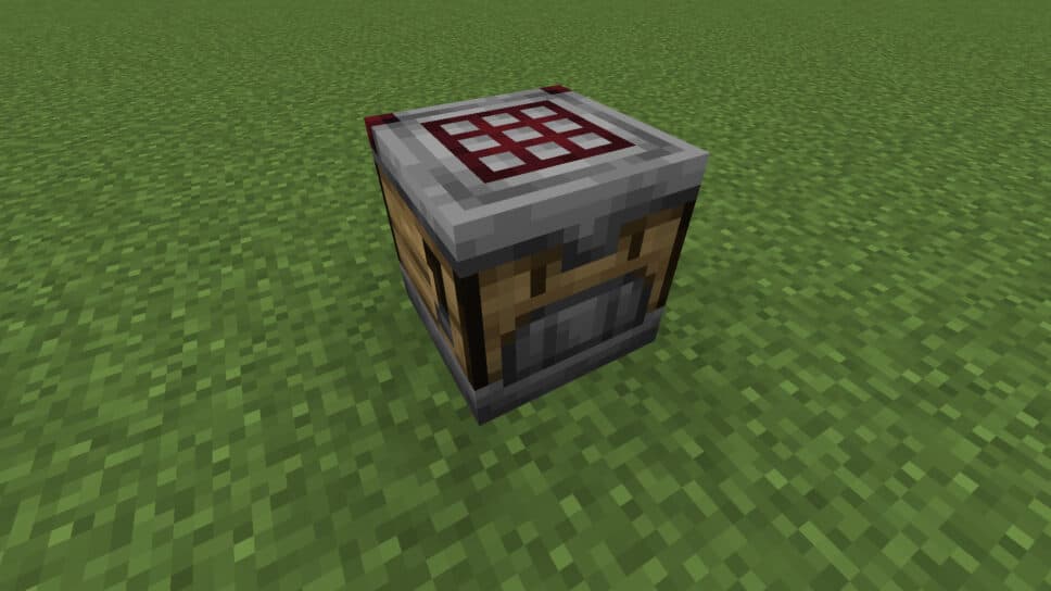 Minecraft Crafter added to game in 1.20.3 Snapshot 23W42A – Automatic crafting in vanilla Minecraft cover image
