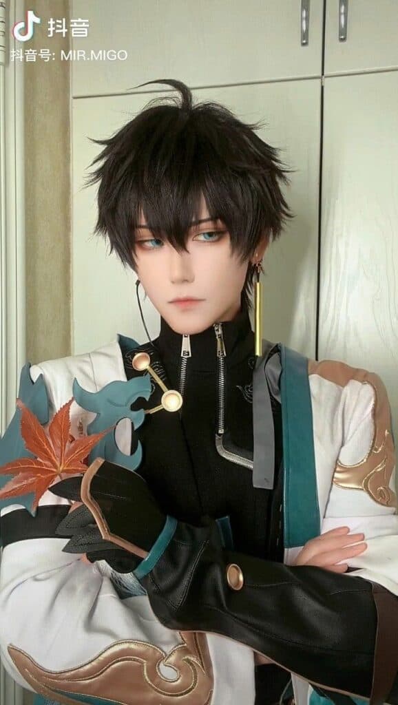 Mir Migo cosplay of Dan Heng from