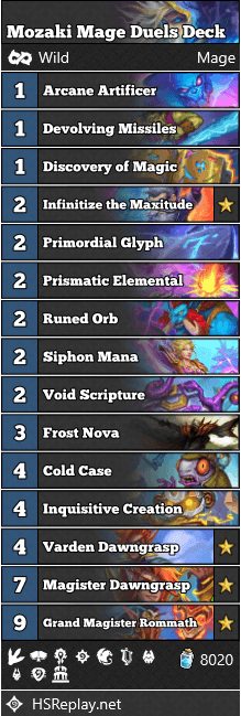 Mozaki Mage Deck