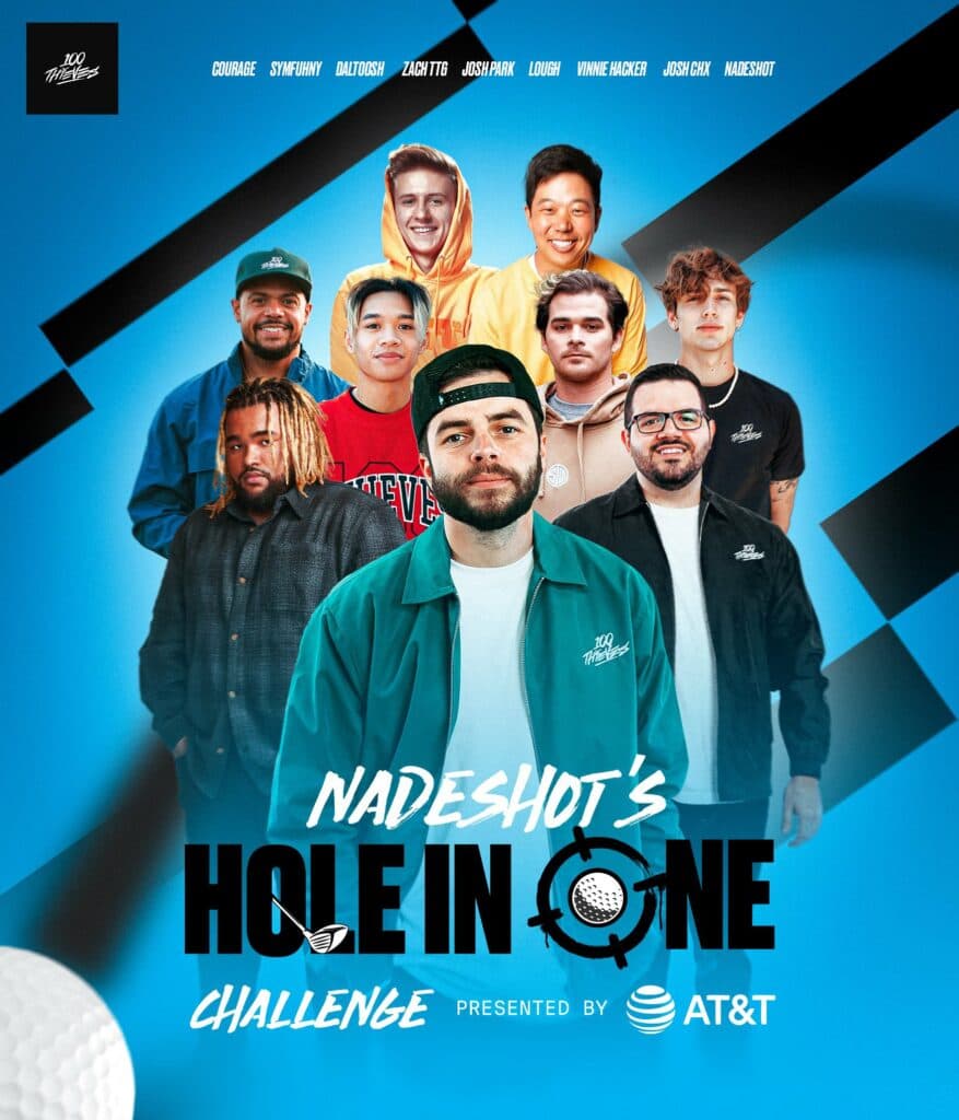 Nadeshot's Golf Challenge (Image via 100 Thieves)