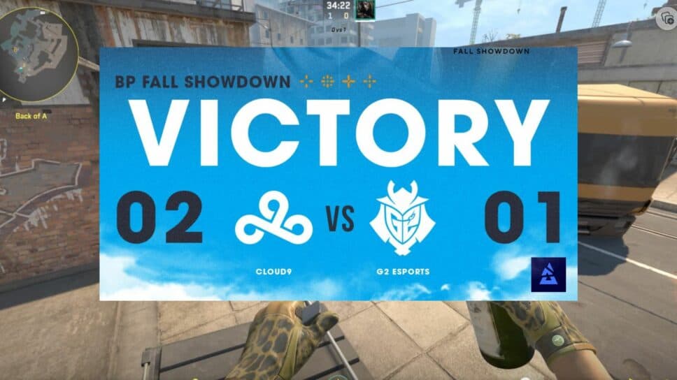Cloud9 eliminate G2 from BLAST Premier Showdown cover image