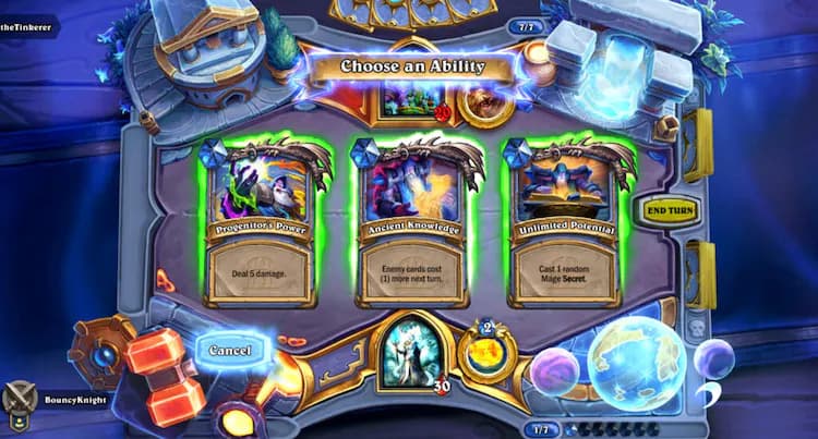 Hearthstone screenshot (Image via Blizzard Entertainment)