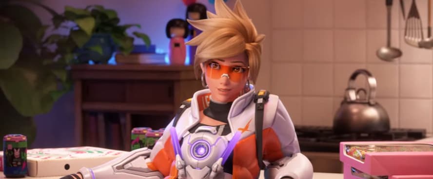 LE SSERAFIM Tracer skin (Image via Blizzard Entertainment)