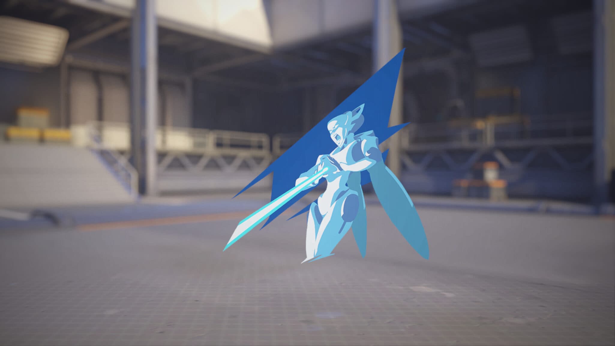 Echo's Focus spray DBZ anime reference (Image via Blizzard Entertainment)