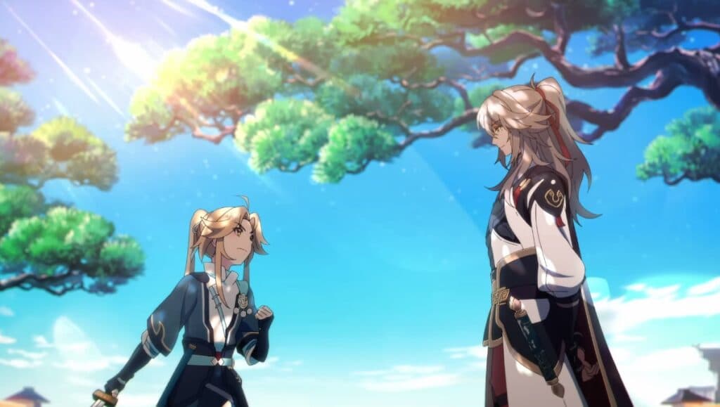 Jing Yuan would later pass on his knowledge to Yanqing (Image: MiHoYo)