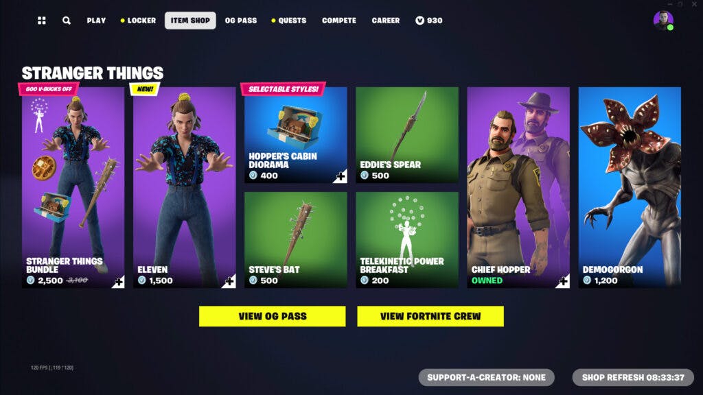 Everything new coming in Fortnite OG: outfits, weapons, items