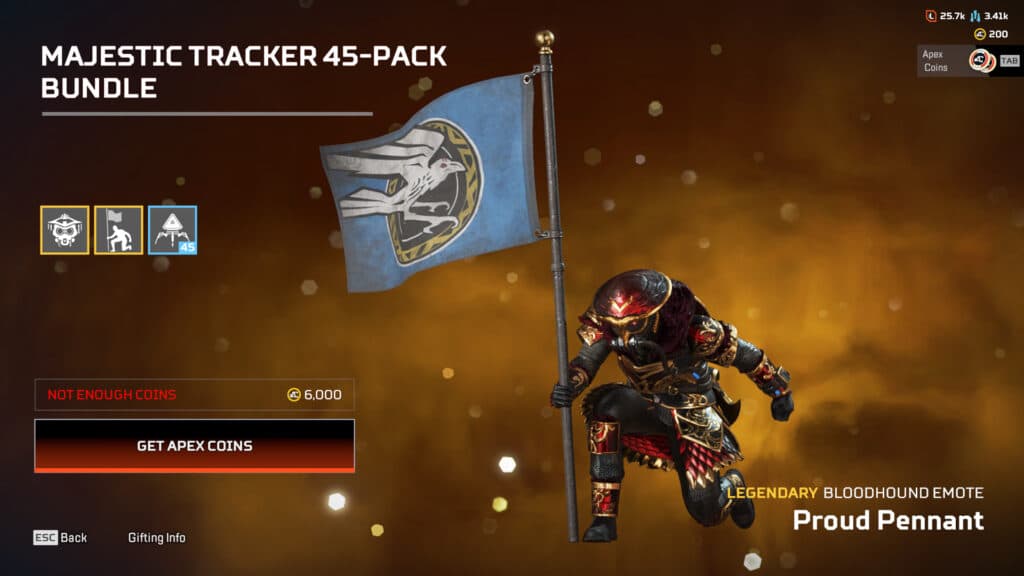 The Apex Black Friday Sale Bloodhound and Wraith bundles (Image via Respawn Entertainment)