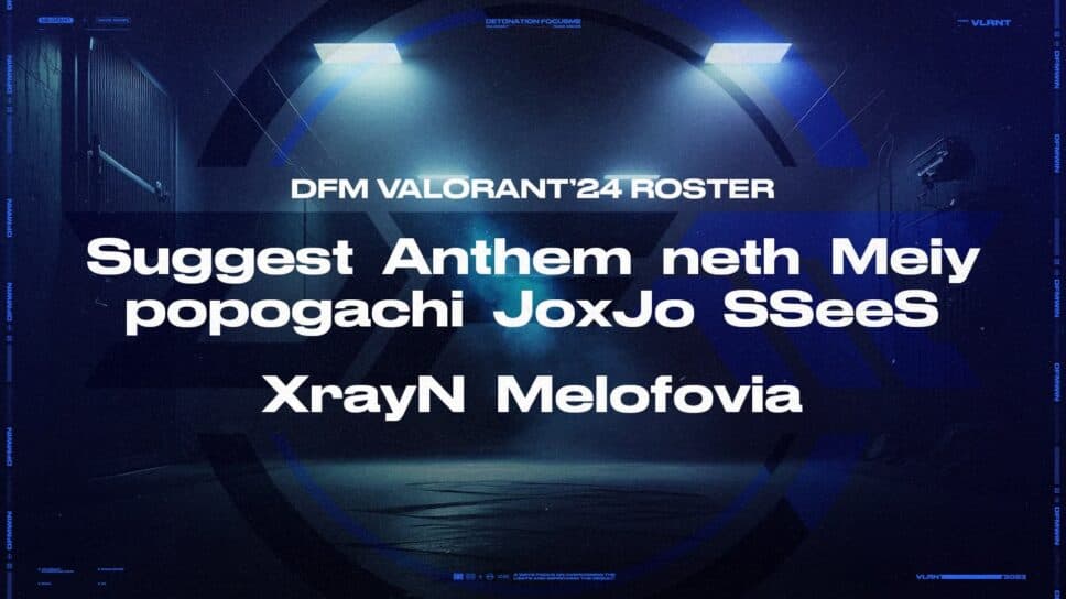DetonatioN FocusMe announces new VALORANT roster in partnership with Crazy Raccoon cover image