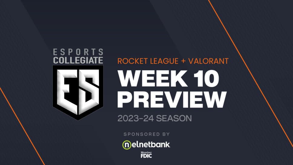 Preview: ESC’s first champion to be crowned in Week 10 cover image