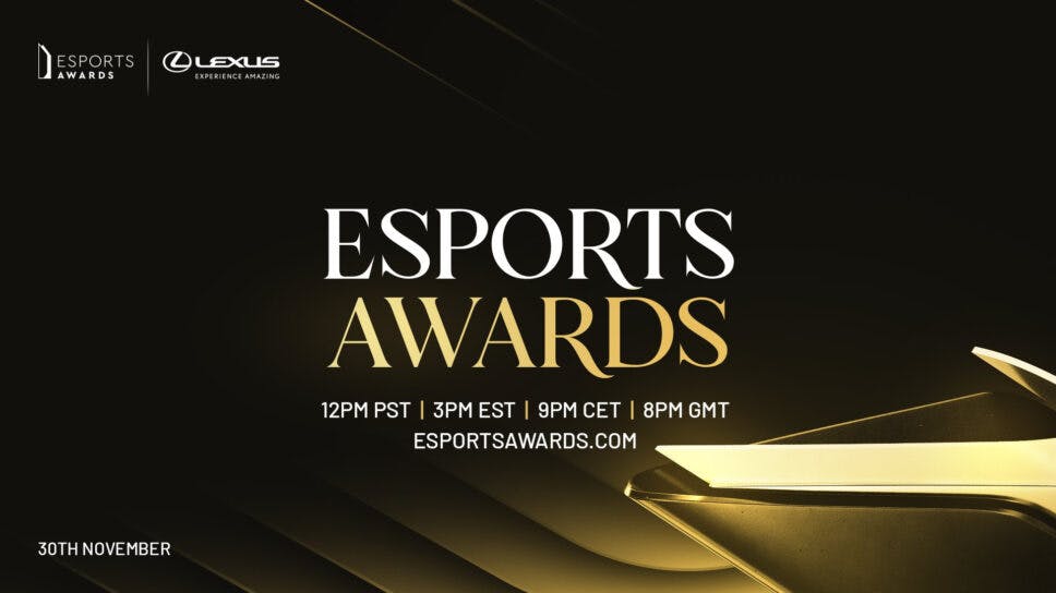 Esports Awards 2023 winners list cover image