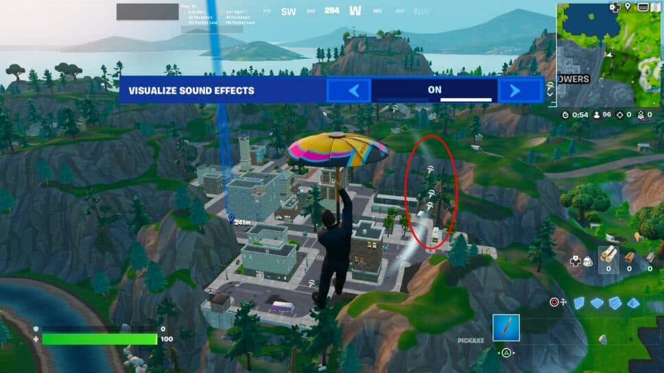 How to turn on visual sound effects in Fortnite cover image