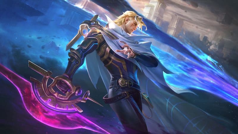 Nolan is the 122nd hero in Mobile Legends: Bang Bang.<br>(Image via Moonton Games)
